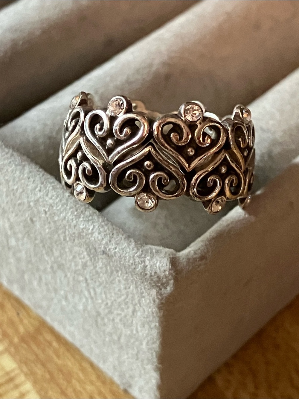 🌸Brighton ‘Alcazar ‘ Heart Rings